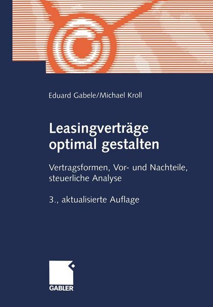 Produktbild: Leasingvertr&auml;ge optimal gestalten