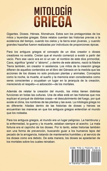 Produktbild: Mitolog&iacute;a Griega