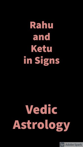 Produktbild: Rahu and Ketu in Signs