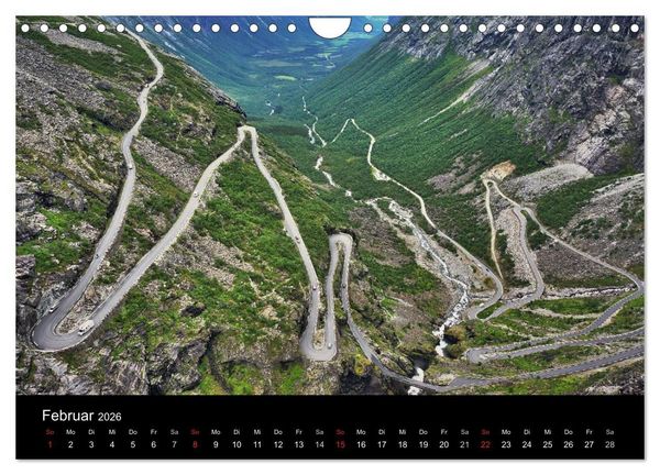Produktbild: Atemberaubendes Norwegen (Wandkalender 2026 DIN A4 quer), CALVENDO Monatskalender