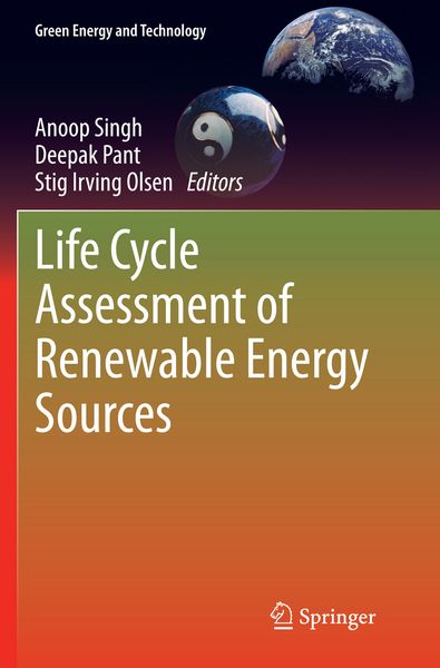 Produktbild: Life Cycle Assessment of Renewable Energy Sources
