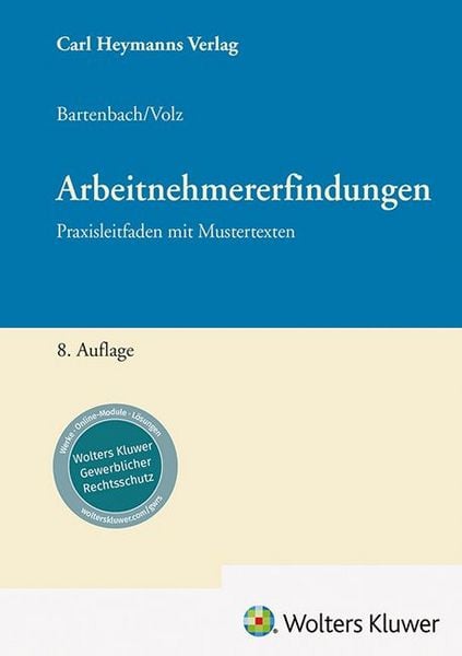 Produktbild: Arbeitnehmererfindungen
