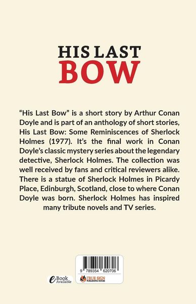 Produktbild: His Last Bow
