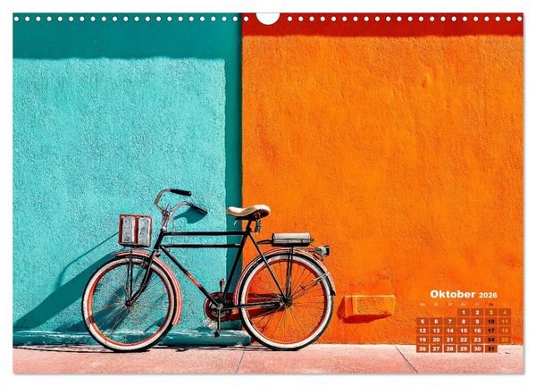Produktbild: Die Welt in Orange (Wandkalender 2026 DIN A3 quer), CALVENDO Monatskalender