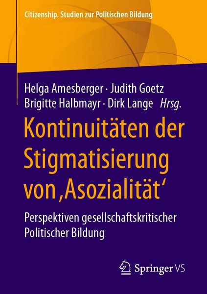 Produktbild: Kontinuit&auml;ten der Stigmatisierung von ,Asozialit&auml;t'