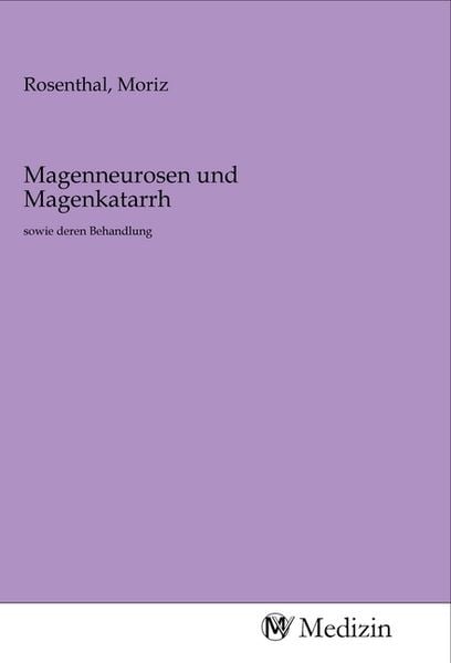 Produktbild: Magenneurosen und Magenkatarrh