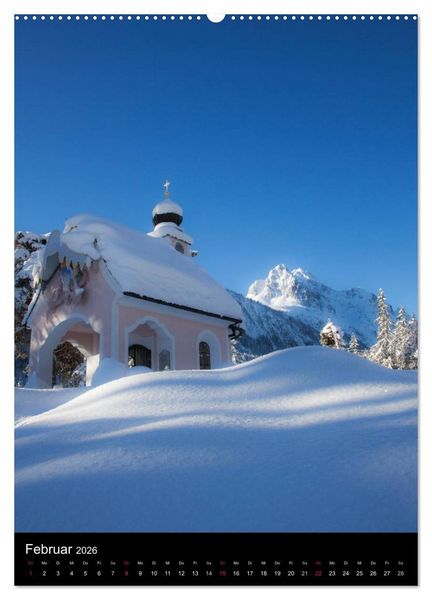 Produktbild: Bergblicke - Mittenwald (hochwertiger Premium Wandkalender 2026 DIN A2 hoch), Kunstdruck in Hochglanz