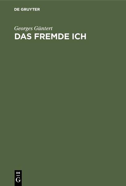Produktbild: Das fremde Ich