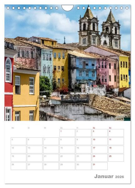 Produktbild: &iexcl;viva S&uuml;damerika (Wandkalender 2026 DIN A4 hoch), CALVENDO Monatskalender