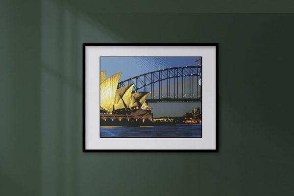 Produktbild: DIAMOND DOTZ - Diamond Painting Sydney bei Nacht