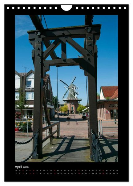 Produktbild: Windm&uuml;hlen in Deutschland (Wandkalender 2026 DIN A4 hoch), CALVENDO Monatskalender