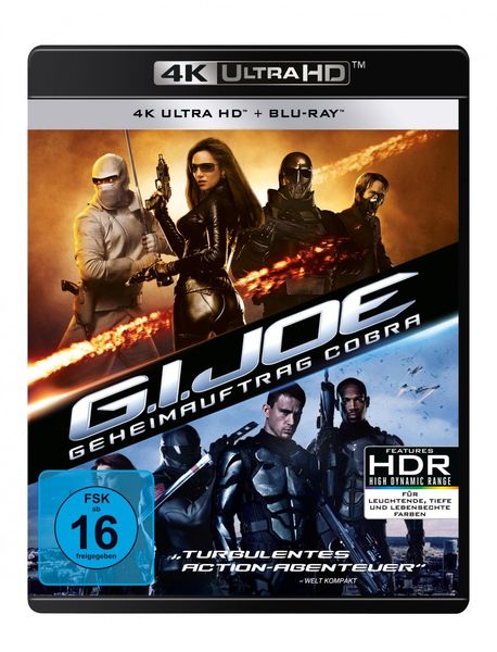 G.I. Joe - Geheimauftrag Cobra (4K Ultra HD) (+ Blu-ray 2D)