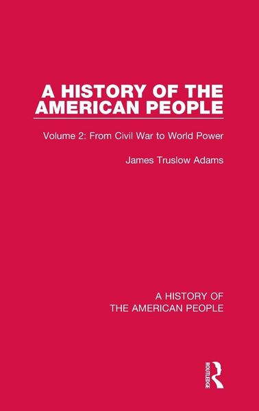 Produktbild: A History of the American People