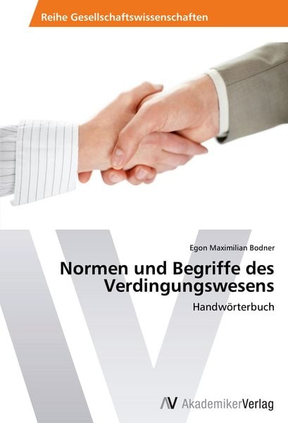 Produktbild: Normen und Begriffe des Verdingungswesens