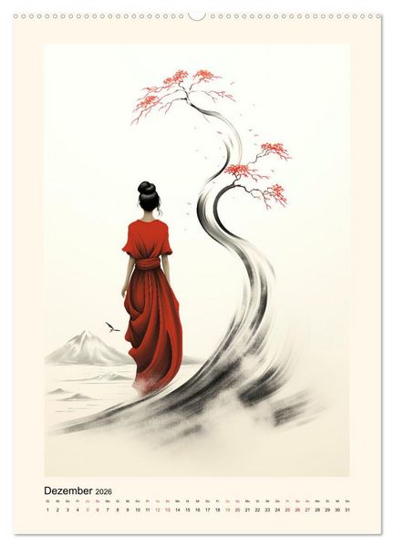Produktbild: Japan - Kunst und Tradition (Wandkalender 2026 DIN A2 hoch), CALVENDO Monatskalender