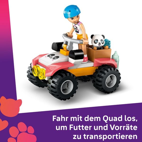 Produktbild: LEGO Friends 42648 Panda-Pflegestation, Kinder Spielzeug zum Bauen