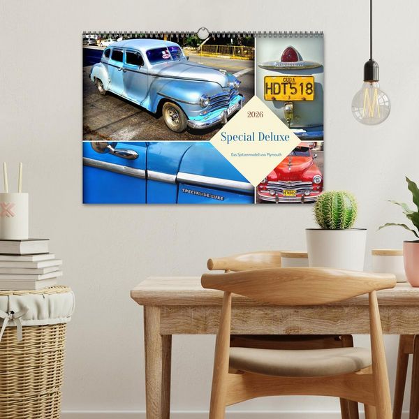 Produktbild: Special Deluxe - Das Spitzenmodell von Plymouth (Wandkalender 2026 DIN A3 quer), CALVENDO Monatskalender