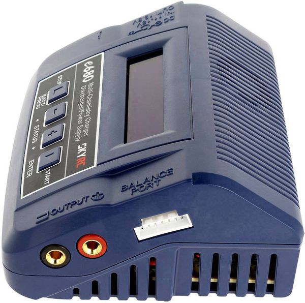 Produktbild: SKYRC e680 Modellbau-Multifunktionsladeger&auml;t 8A LiPo, LiFePO, LiIon, LiHV, NiMH, NiCd, Blei