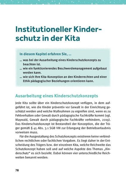 Produktbild: Kinderschutz: Gewaltfreie Pädagogik in der Kita