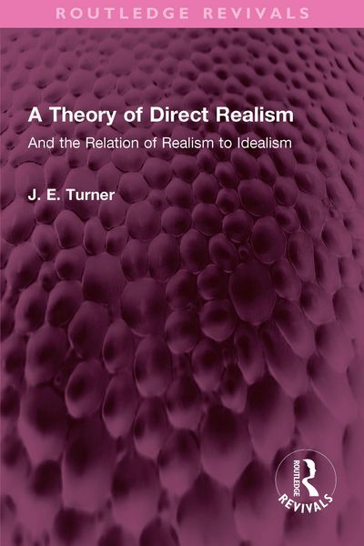 Produktbild: A Theory of Direct Realism