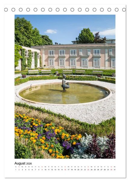 Produktbild: Wundersch&ouml;nes SALZBURG (Tischkalender 2026 DIN A5 hoch), CALVENDO Monatskalender