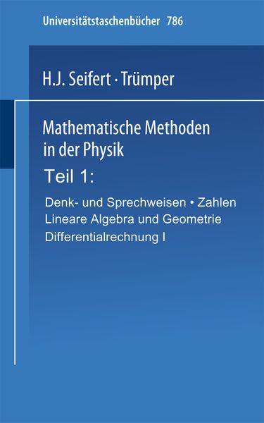 Produktbild: Mathematische Methoden in der Physik