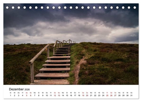 Produktbild: Ein Sommer auf Sylt (Tischkalender 2026 DIN A5 quer), CALVENDO Monatskalender