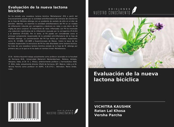 Produktbild: Evaluaci&oacute;n de la nueva lactona bic&iacute;clica