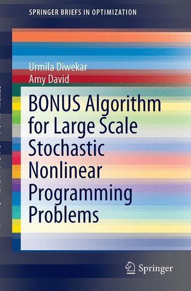 Produktbild: BONUS Algorithm for Large Scale Stochastic Nonlinear Programming Problems