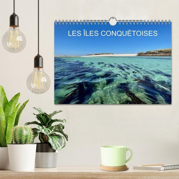 Produktbild: Les &icirc;les conqu&eacute;toises (Calendrier mural 2026 DIN A4 vertical), CALVENDO calendrier mensuel