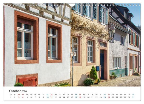 Produktbild: Weinheim - Eine Perle an der Bergstra&szlig;e (Wandkalender 2026 DIN A3 quer), CALVENDO Monatskalender