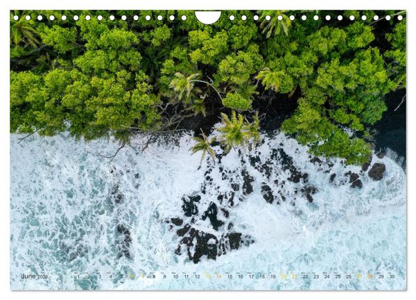 Produktbild: Hawaii, Maui and Big Island (Wall Calendar 2026 DIN A4 landscape), CALVENDO 12 Month Wall Calendar