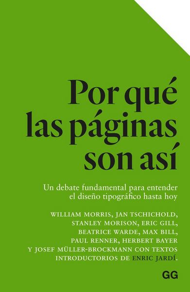 Produktbild: Por qu&eacute; las p&aacute;ginas son as&iacute; : un debate fundamental para entender el dise&ntilde;o tipogr&aacute;fico hasta hoy