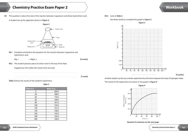 Produktbild: AQA GCSE 9-1 Combined Science Higher Workbook