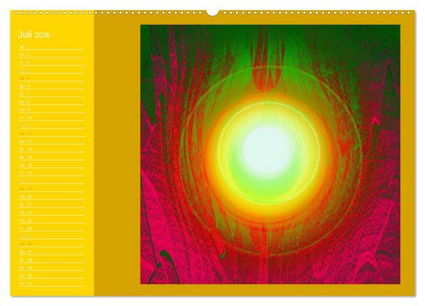 Produktbild: Licht-Portale 2026 (Wandkalender 2026 DIN A2 quer), CALVENDO Monatskalender