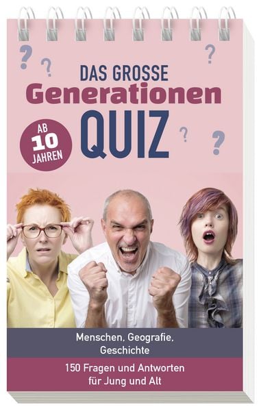 Produktbild: Das gro&szlig;e Generationen-Quiz I ab 10 Jahren