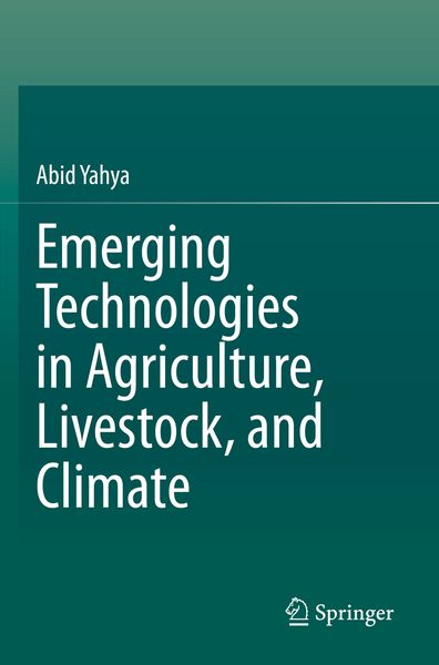Produktbild: Emerging Technologies in Agriculture, Livestock, and Climate