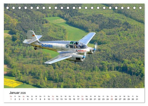 Produktbild: Best of Aviation (Tischkalender 2026 DIN A5 quer), CALVENDO Monatskalender
