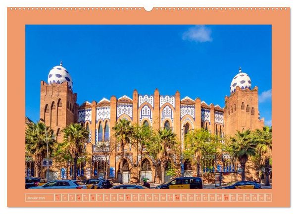Produktbild: Ein Herz f&uuml;r Barcelona (Wandkalender 2026 DIN A2 quer), CALVENDO Monatskalender