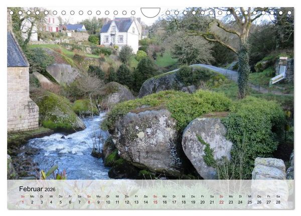 Produktbild: Bretagne - Wildnis Finist&egrave;re (Wandkalender 2026 DIN A4 quer), CALVENDO Monatskalender
