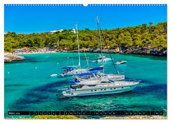 Produktbild: Mallorca - Ahoi (hochwertiger Premium Wandkalender 2026 DIN A2 quer), Kunstdruck in Hochglanz