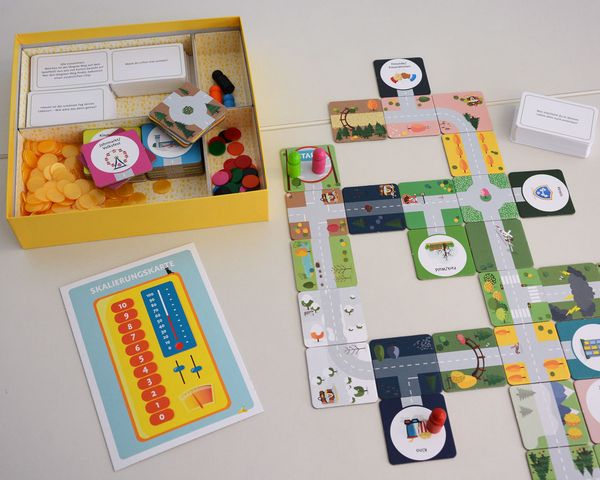 Produktbild: Hier geh ich lang - Das Lebenswegelegespiel