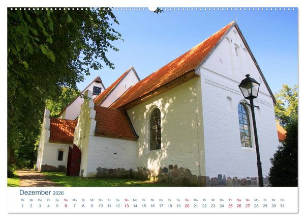 Produktbild: Sieseby 2026. Idyllisches Fl&auml;chendenkmal an der Schlei (Wandkalender 2026 DIN A2 quer), CALVENDO Monatskalender