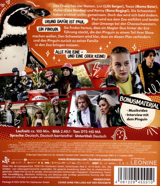 Produktbild: Die Chaosschwestern und Pinguin Paul