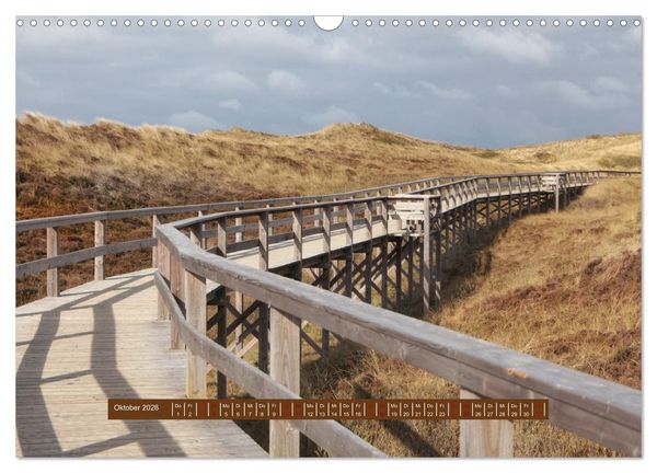 Produktbild: Ein Tag am Meer - Impressionen von der Insel Sylt (Wandkalender 2026 DIN A3 quer), CALVENDO Monatskalender