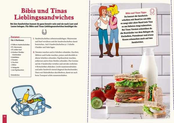 Produktbild: Bibi & Tina &ndash; Das Koch- und Backbuch