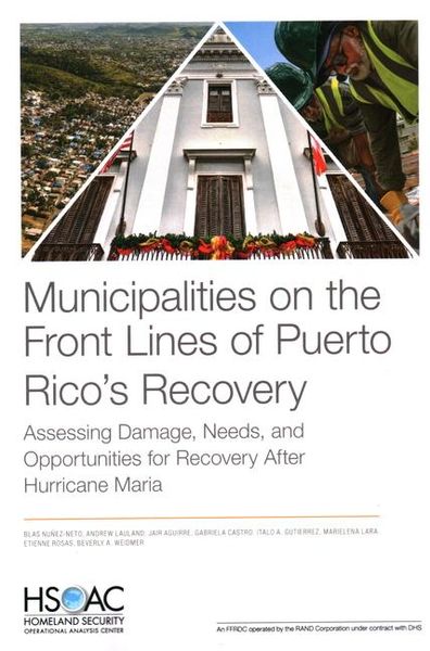 Produktbild: Municipalities on the Front Lines of Puerto Rico's Recovery