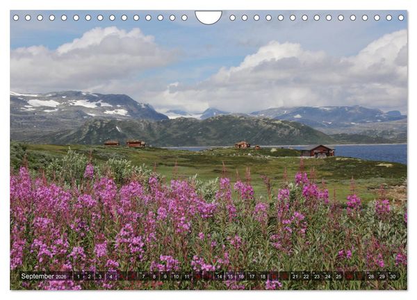Produktbild: Norwegen 2026 - Berge, Fjorde, Moore (Wandkalender 2026 DIN A4 quer), CALVENDO Monatskalender