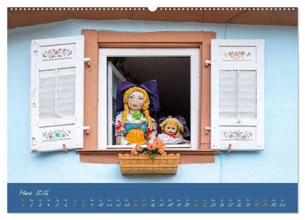 Produktbild: Fenster & Fassade (hochwertiger Premium Wandkalender 2026 DIN A2 quer), Kunstdruck in Hochglanz