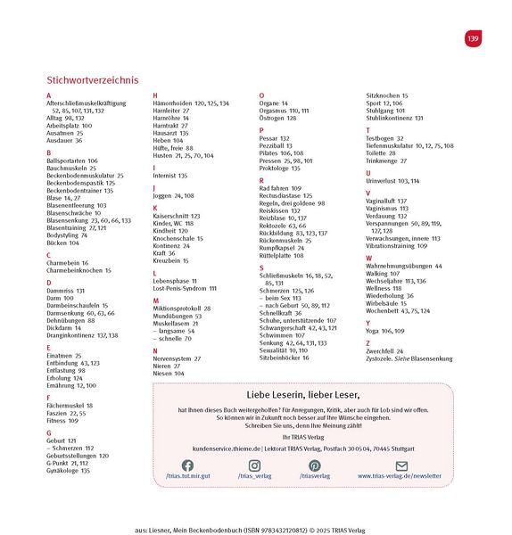 Produktbild: Mein Beckenbodenbuch